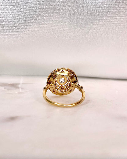 Bague Art -déco 41 Diamants &quot;Raylee&quot;