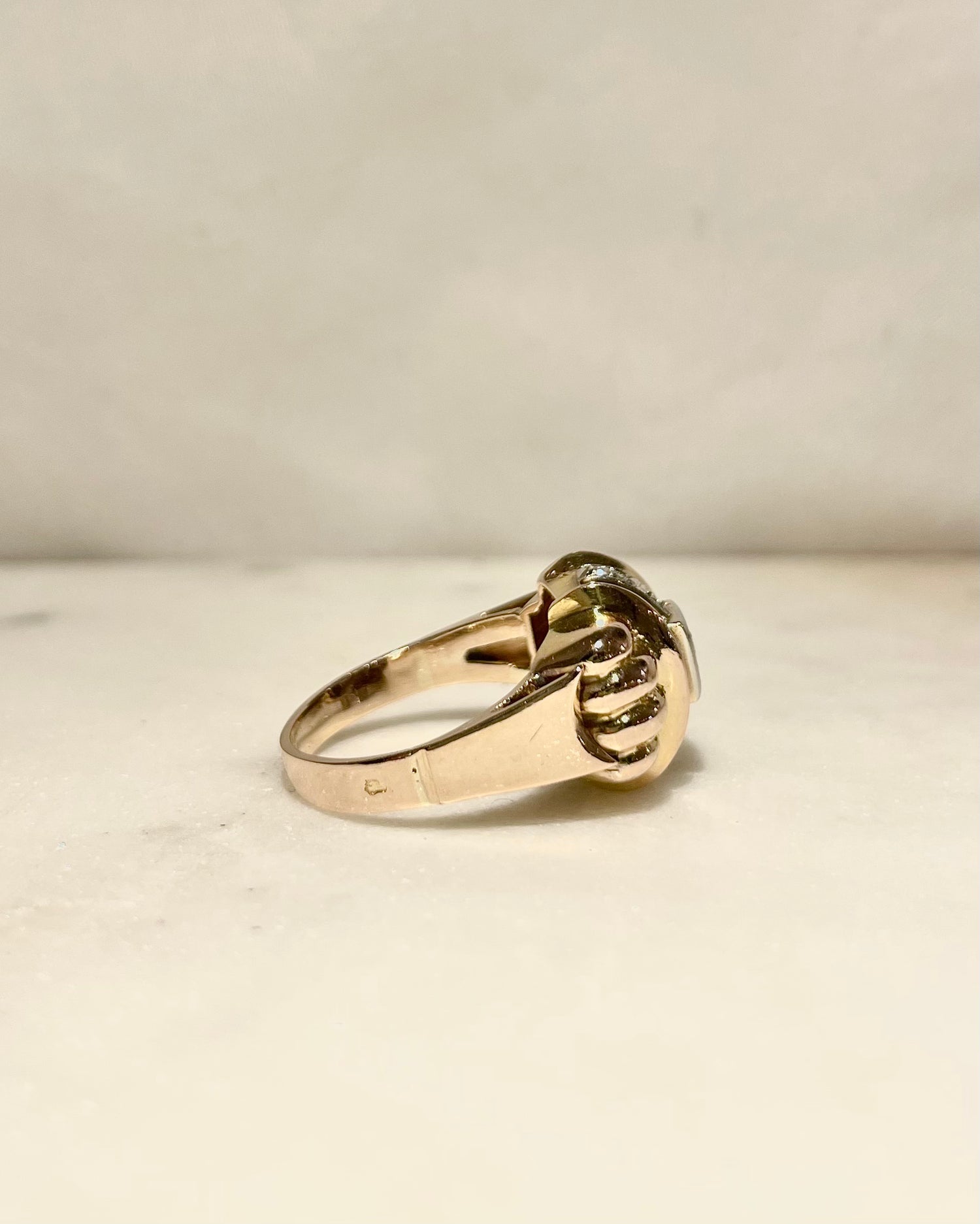 Bague Tank Diamants &quot;Arléna&quot;