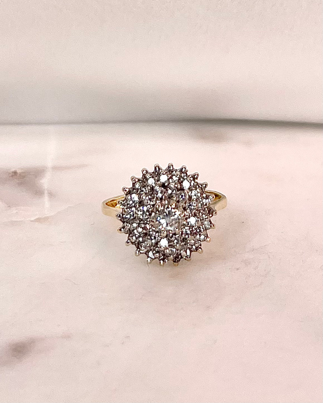 Bague Marguerite 53 Diamants 1.24 Carat &quot;Nina&quot;