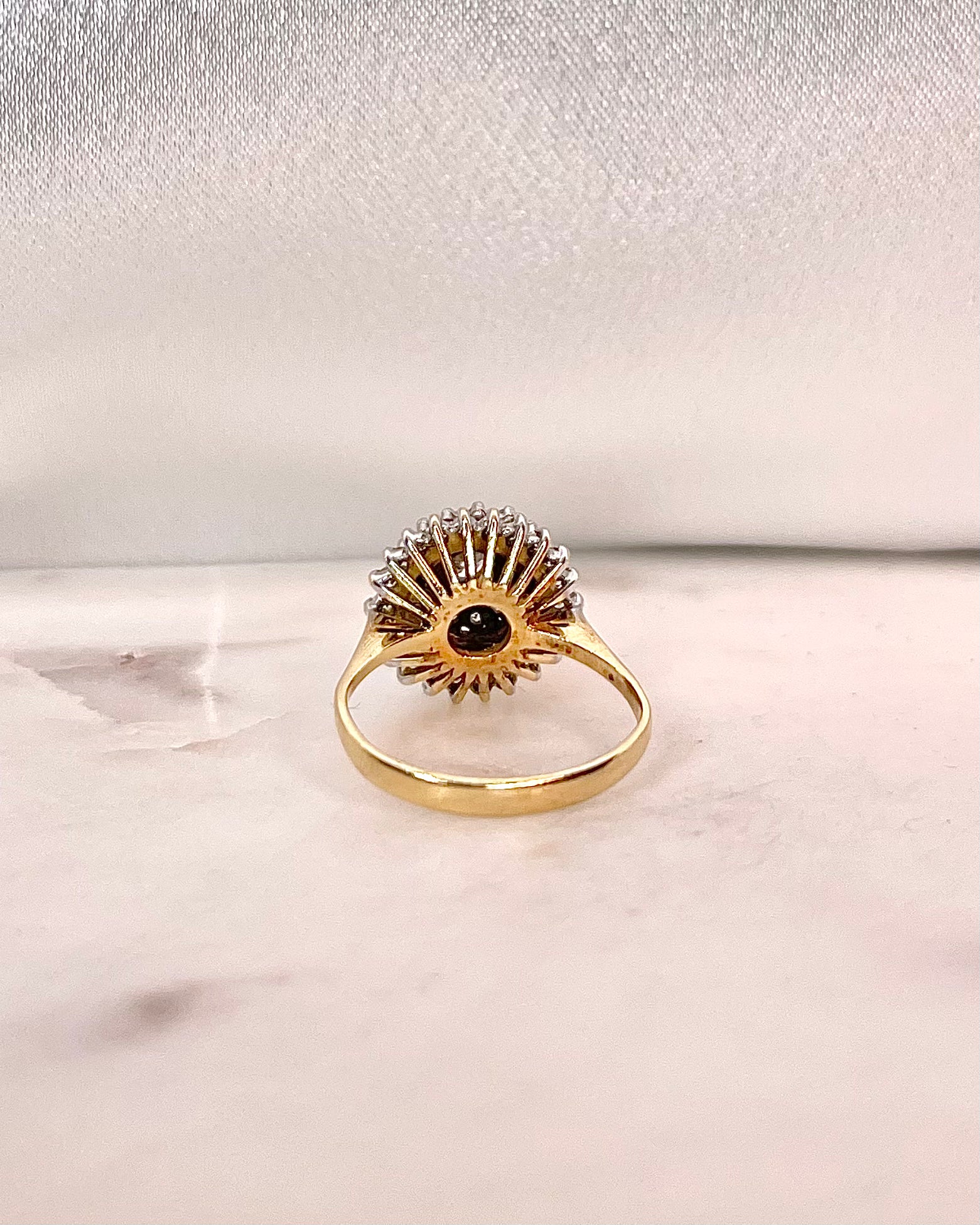 Bague Marguerite 53 Diamants 1.24 Carat &quot;Nina&quot;