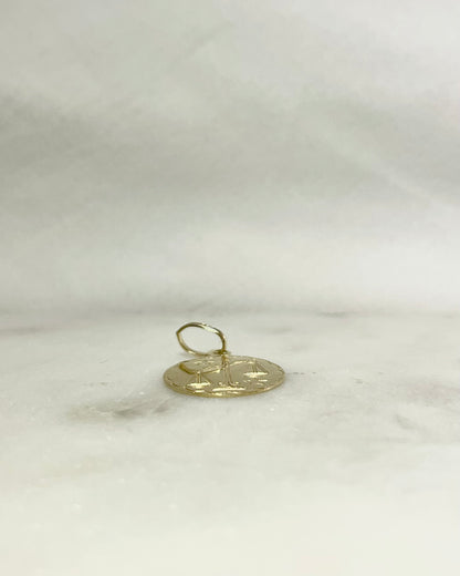 Pendentif Balance Or Jaune 18 carats &quot;Isméra&quot;