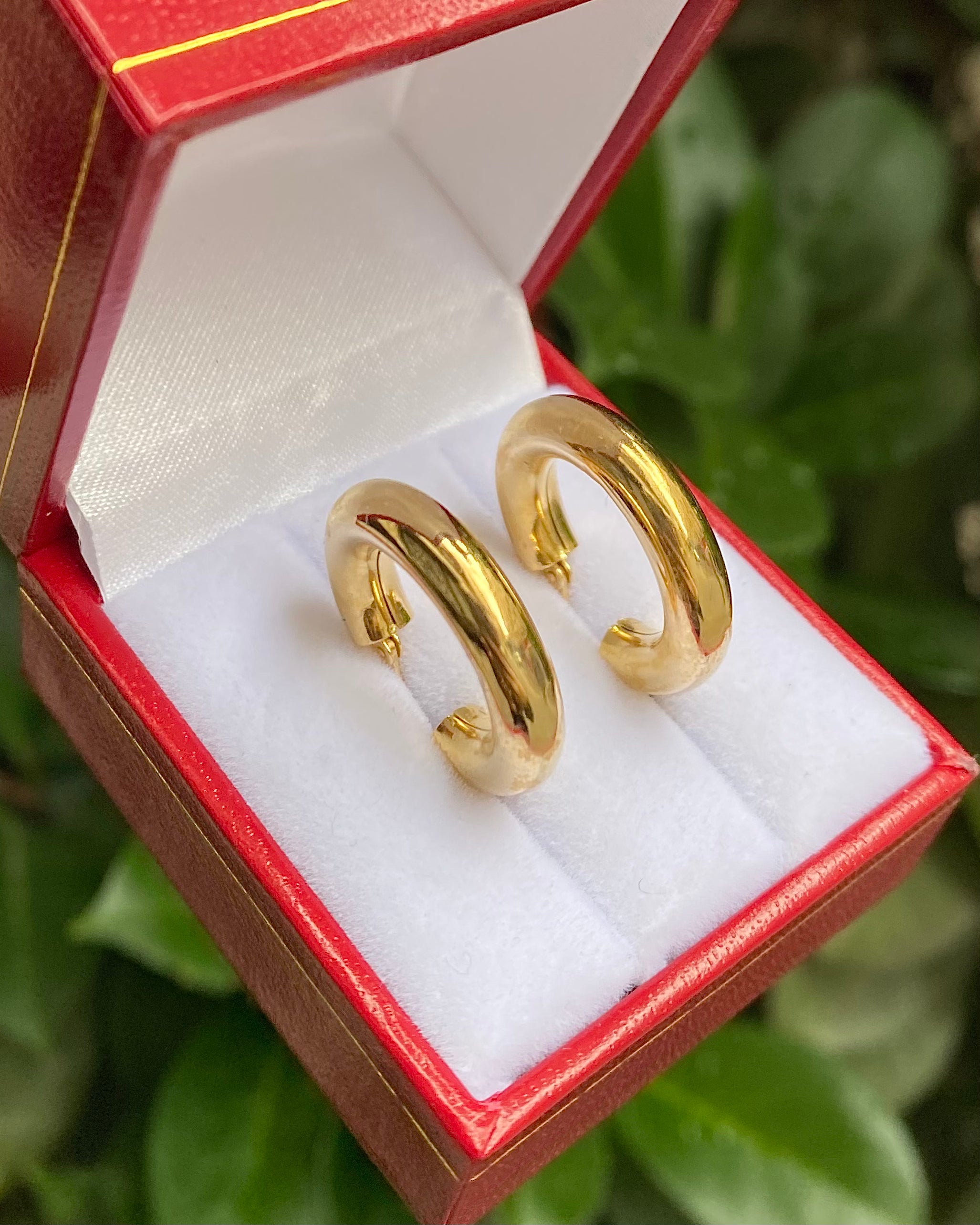 Créoles Or Jaune 18 Carats &quot;Molie&quot;