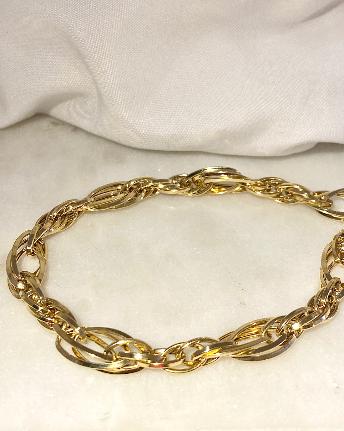 Collier Or Jaune 18 Carats &quot;Sasha&quot;