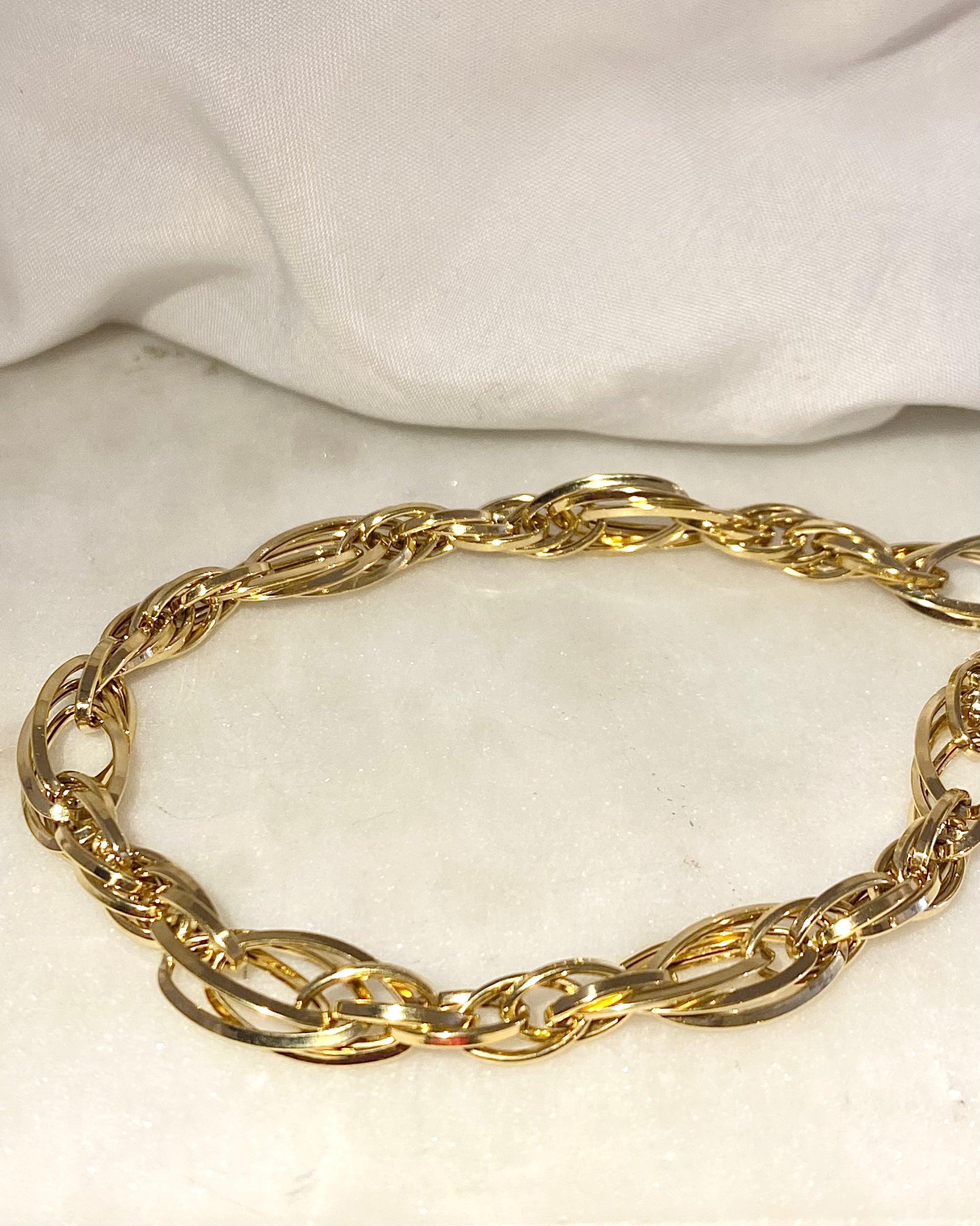 Collier Or Jaune 18 Carats &quot;Sasha&quot;