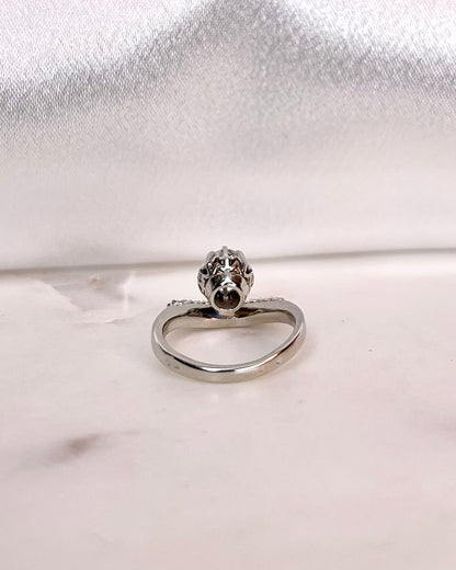 Bague Vintage Diamants 0.53 carat &quot;Zinia&quot;