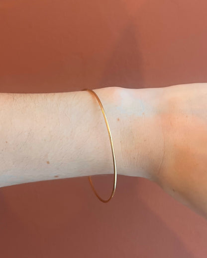 Bracelet Jonc Or Jaune 18 carats “Solinea”