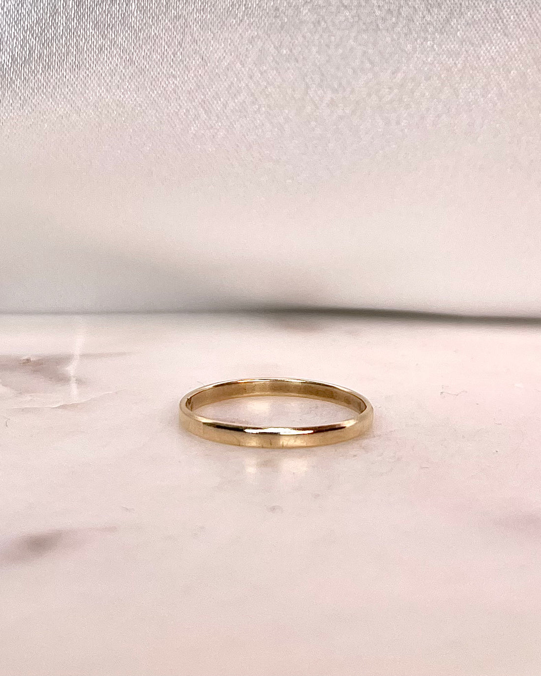 Bague Alliance Or Jaune &quot;Lyna&quot;