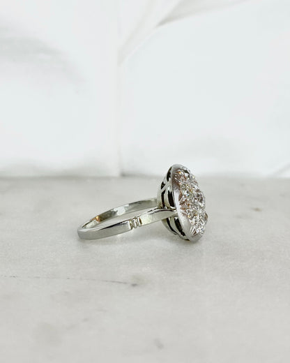 Bague Art-Déco Diamants 1.16 carat &quot;Kyla&quot;