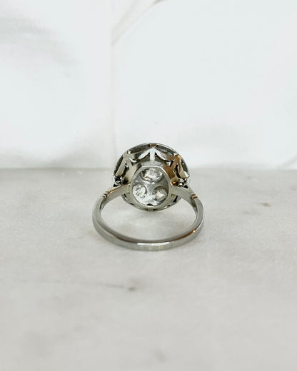 Bague Art-Déco Diamants 1.16 carat &quot;Kyla&quot;