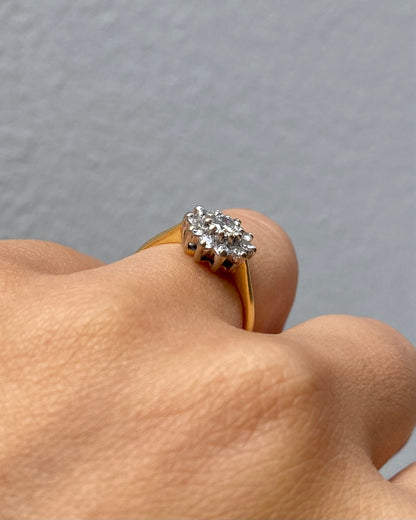 Bague Marguerite Diamants 0.50 carat &quot;Ella&quot;