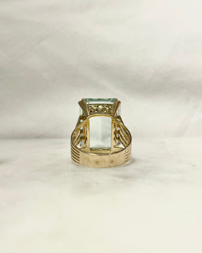 Cocktail Aigue-Marine 22.20 Carats &quot;Luna&quot;