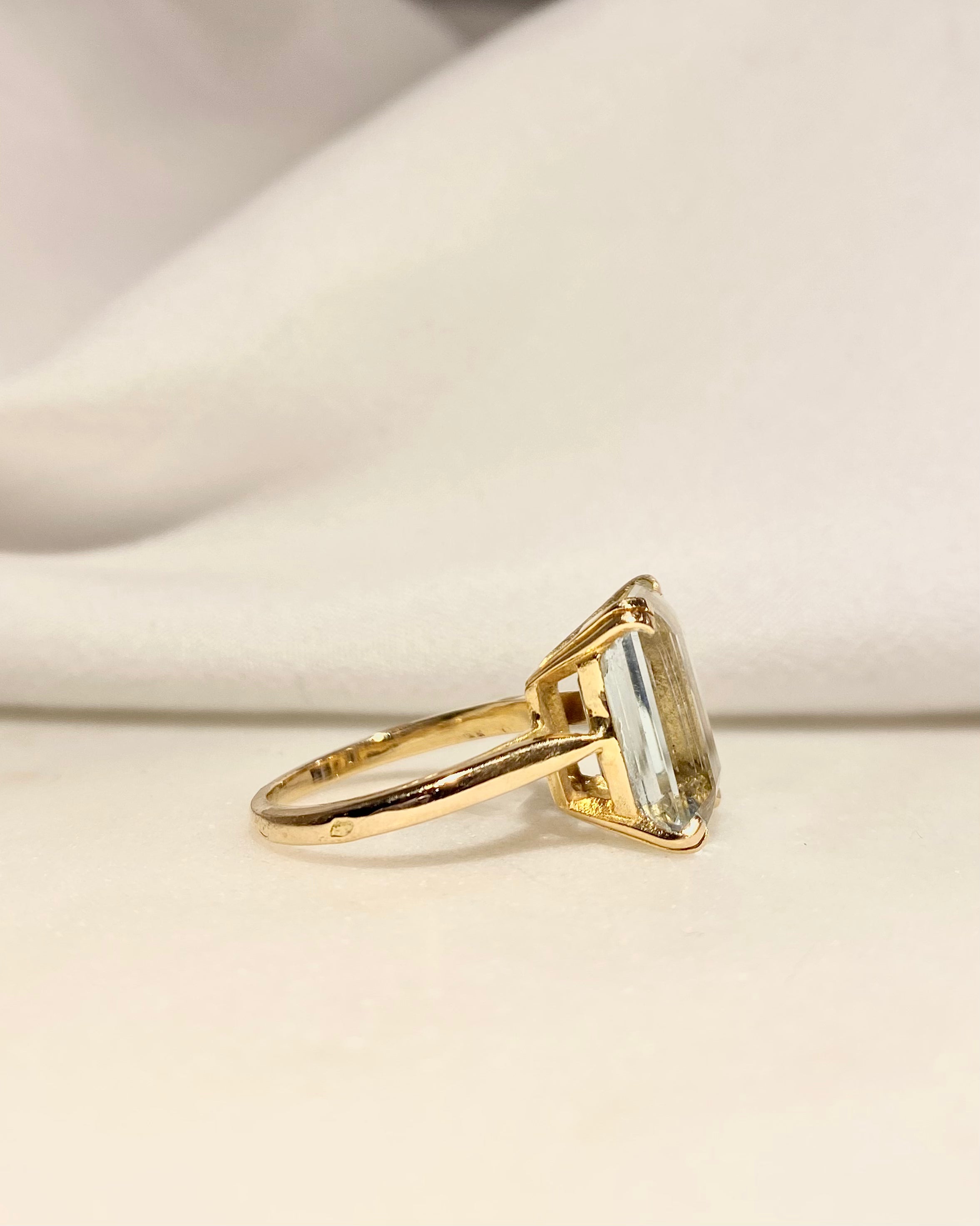 Bague Cocktail Aigue Marine 5.40 carats &quot;Rosalie&quot;