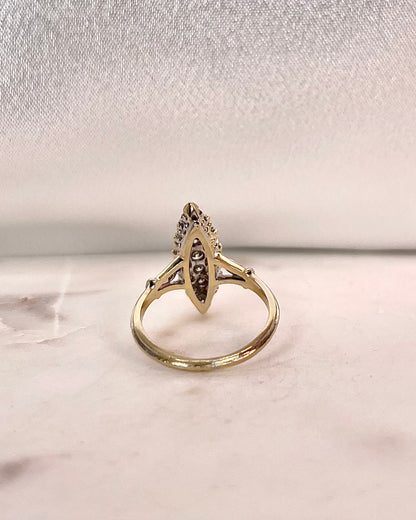 Bague Marquise 21 Diamants &quot;Lolita&quot;