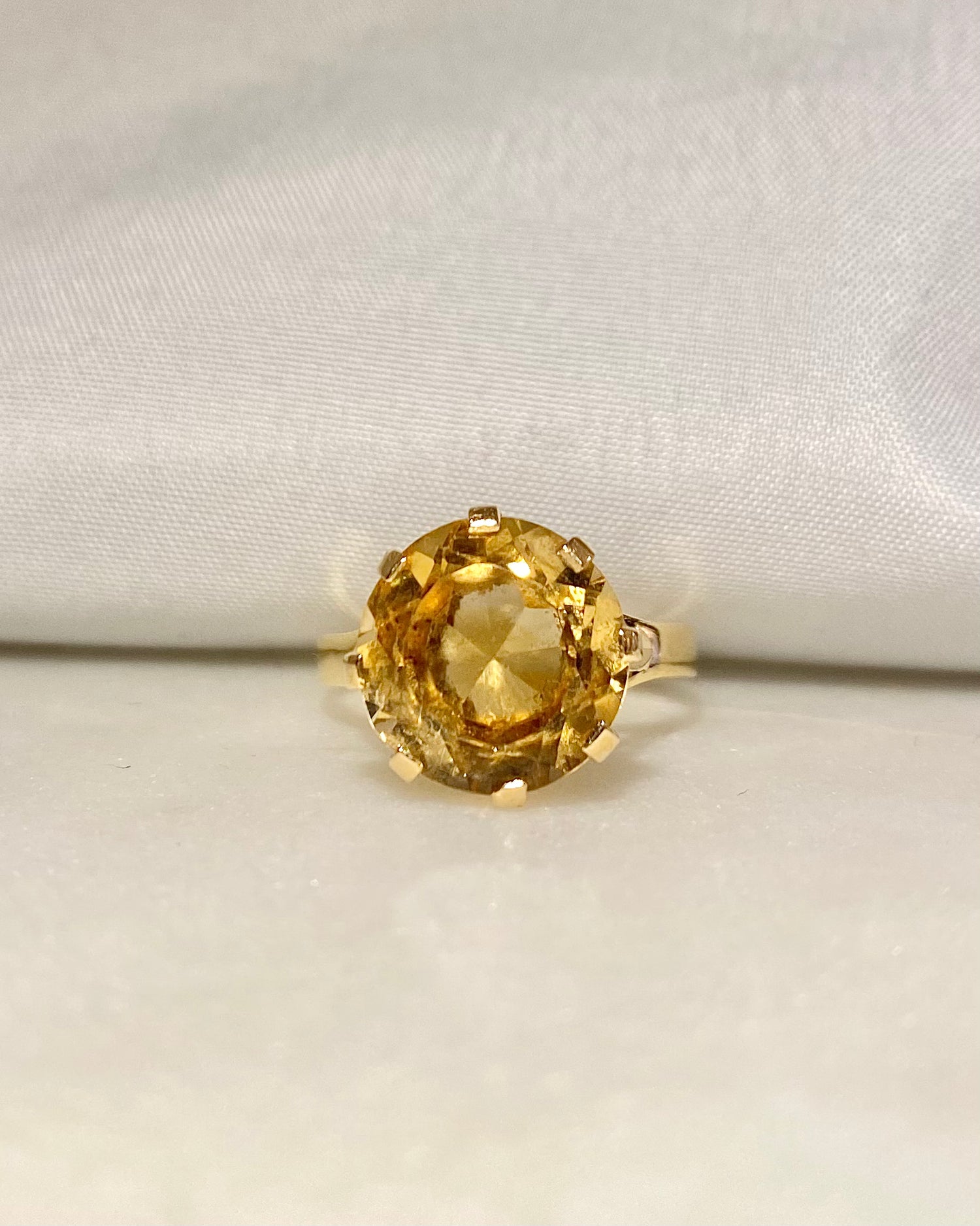 Bague Cocktail Citrine 9.50 carats &quot;Sofia&quot;