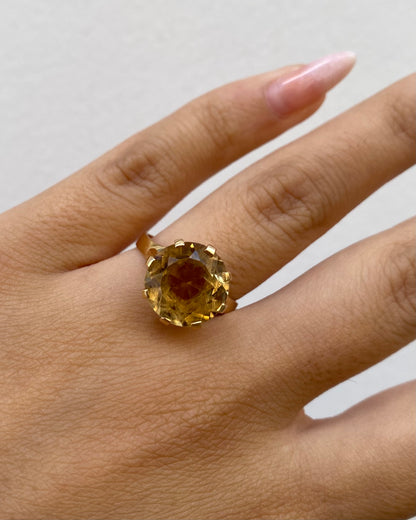 Bague Cocktail Citrine 9.50 carats &quot;Sofia&quot;