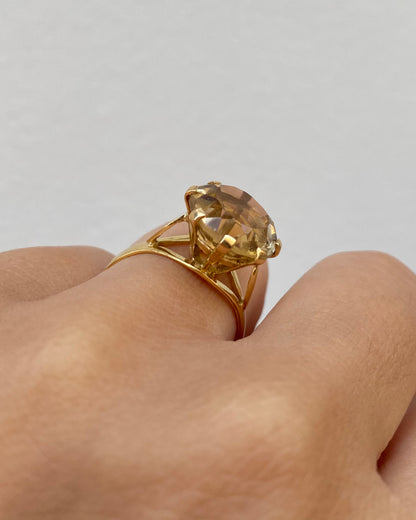 Bague Cocktail Citrine 9.50 carats &quot;Sofia&quot;