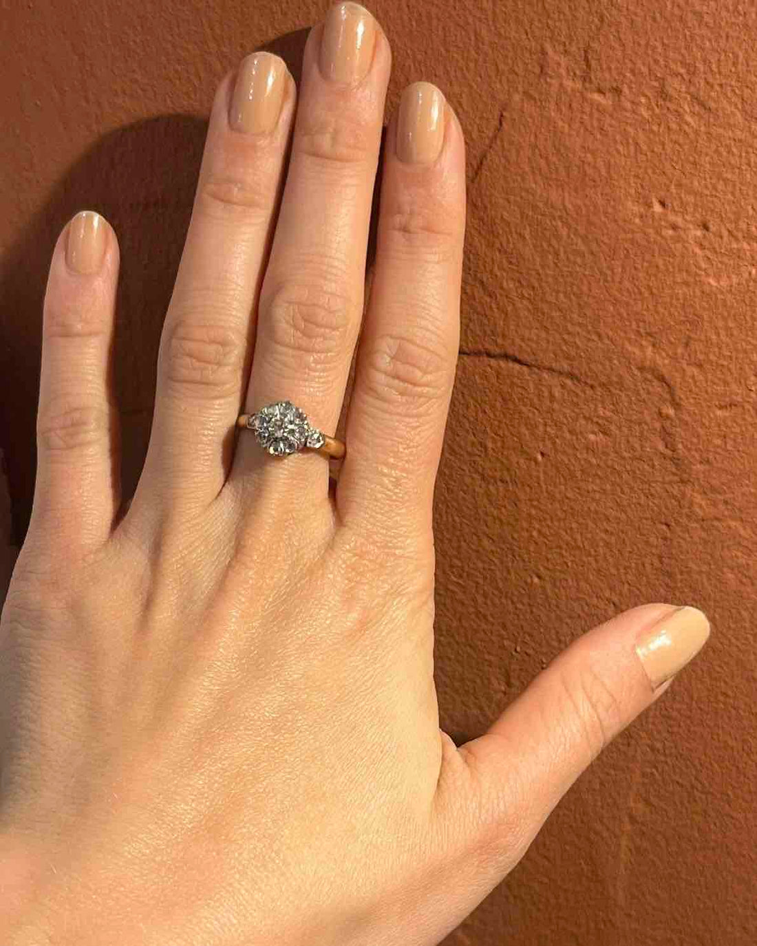 Bague Marguerite diamants "Tenesse"