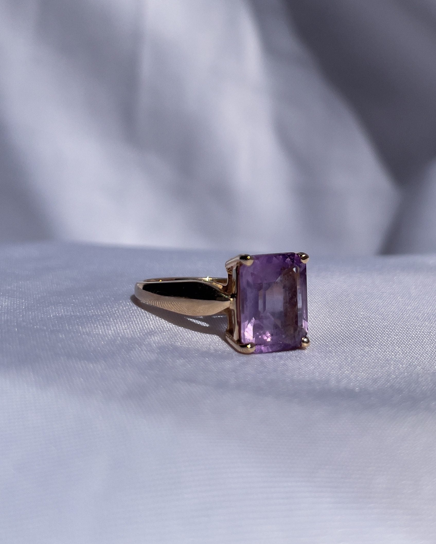Bague Améthyste vintage "Yulia"