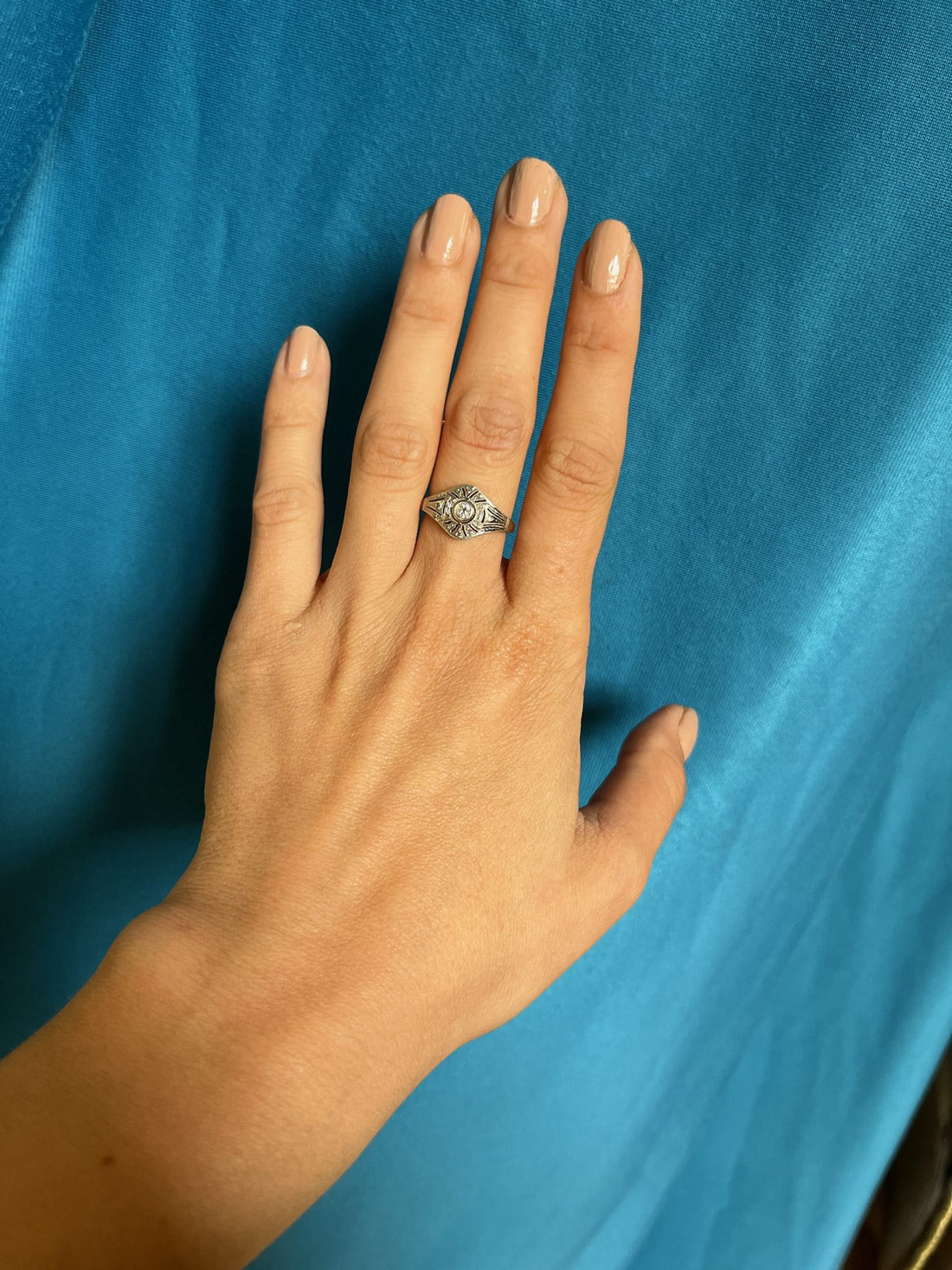 Bague dôme d&