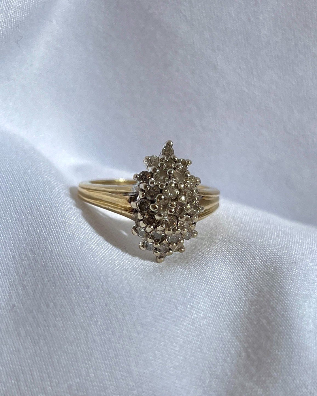 Bague Fleur diamants &quot;Eva&quot;