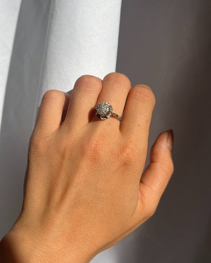 Bague Marguerite Diamants &quot;Riya&quot;