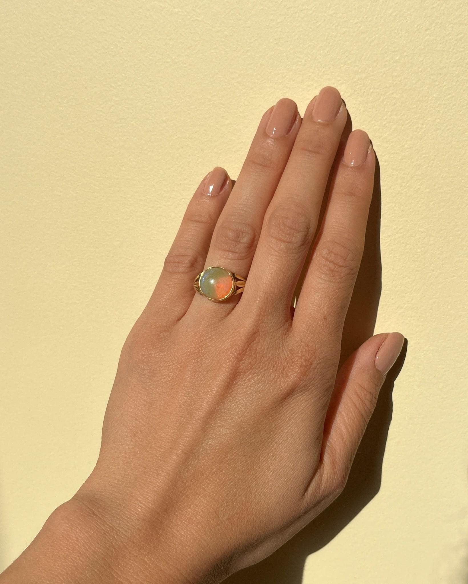 Bague Opale Vintage "Jaycee"