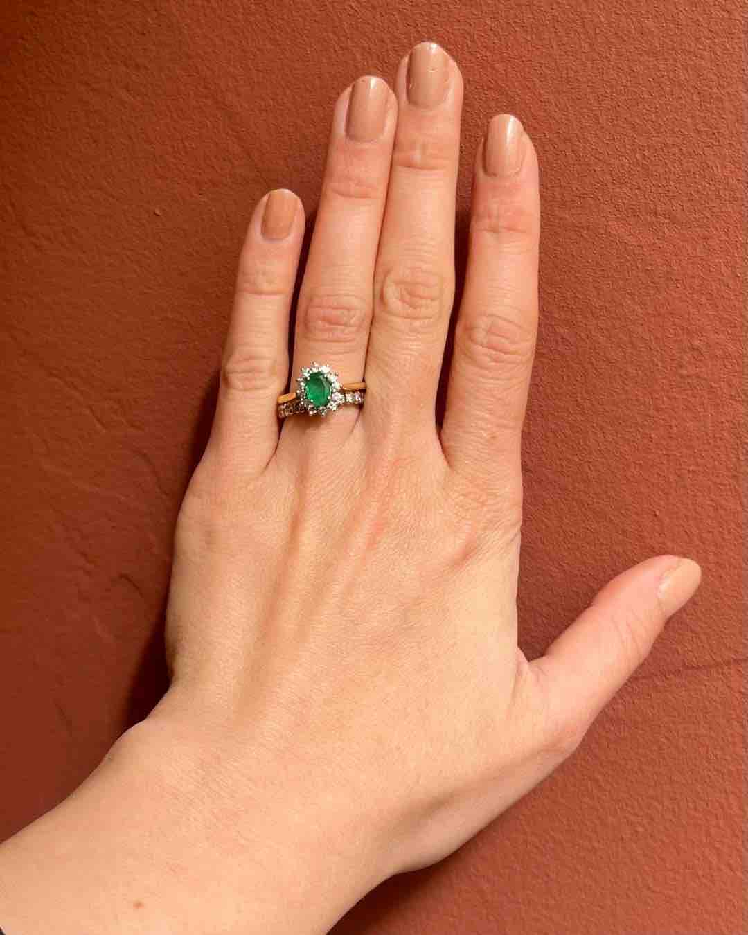 1 Carat "Elisa" American Diamond Wedding Band