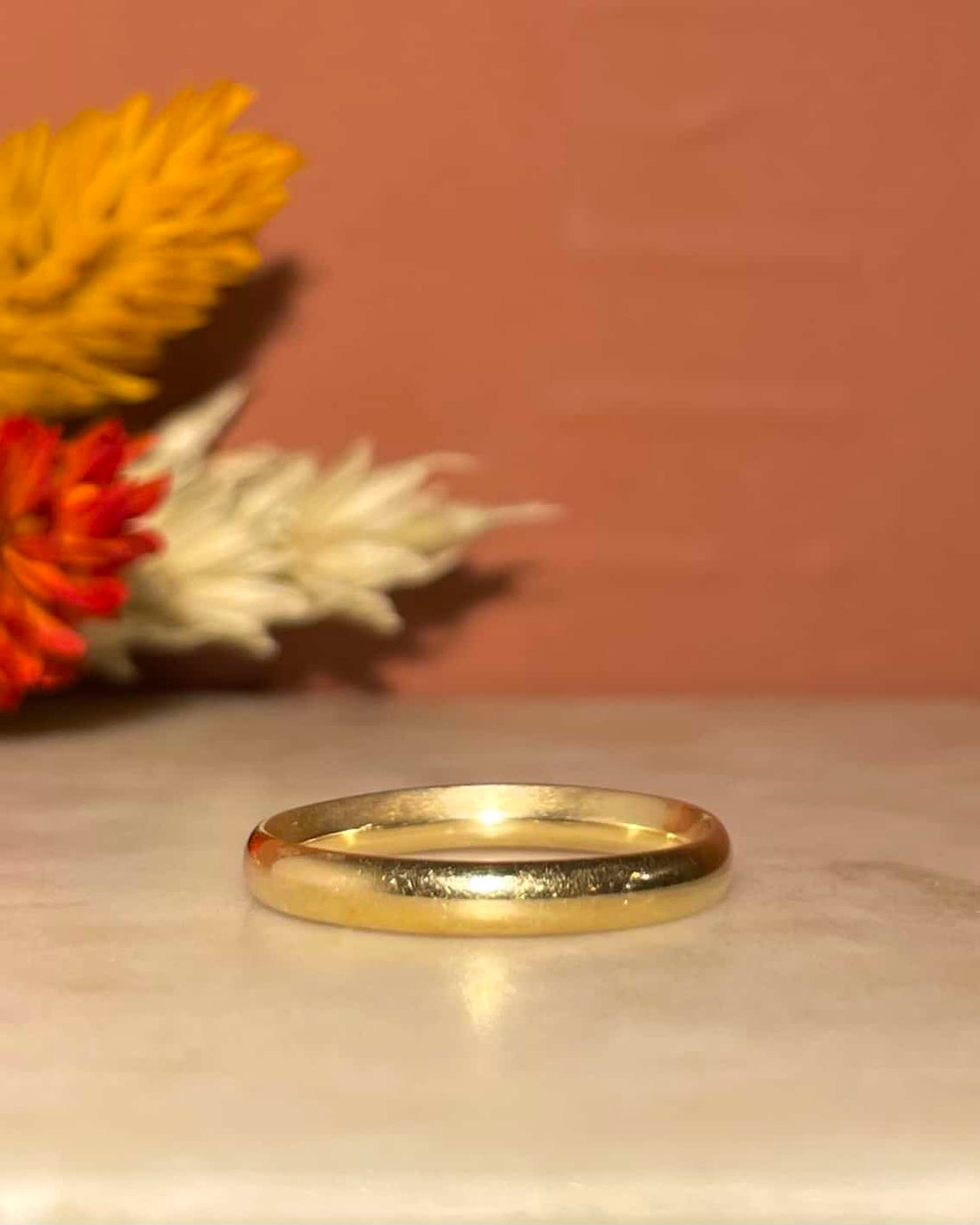 Vintage Wedding Ring in 18 Carat Gold “Veda”