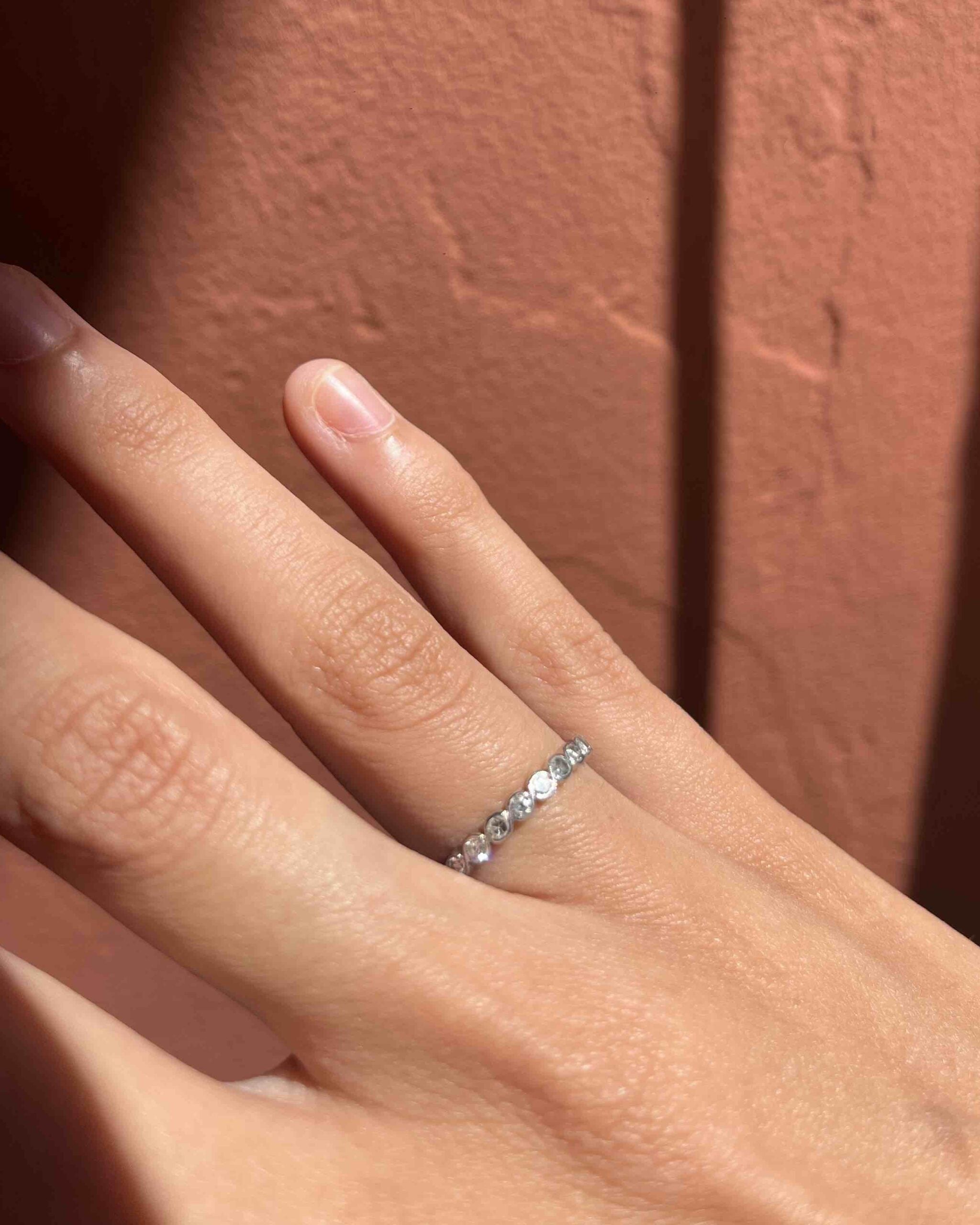 American Diamond Wedding Band 0.80 carat "Cristina"
