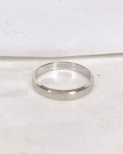 Alliance Or Gris 18 carats &quot;Anastasia&quot;