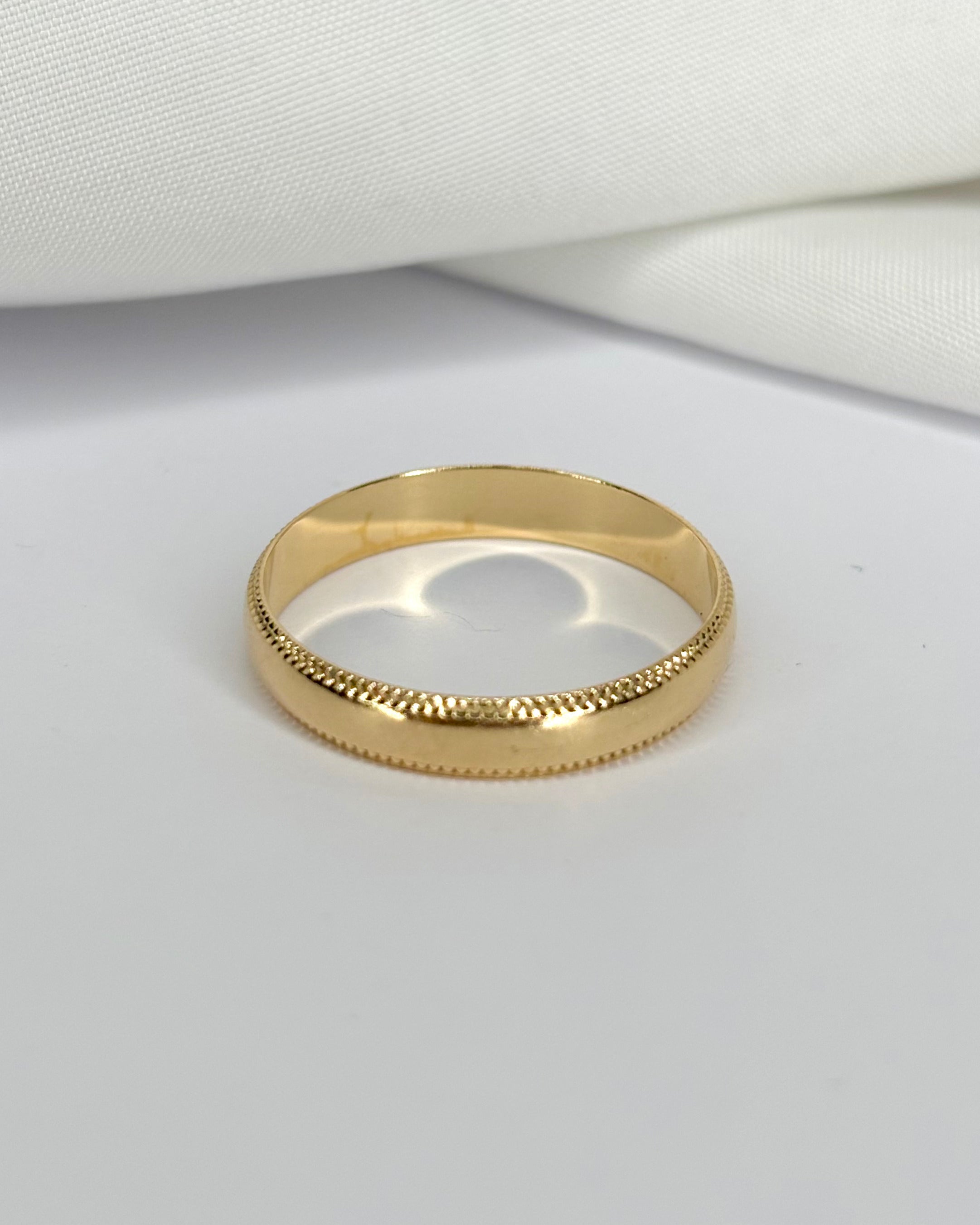 Alliance Yellow Gold 18 carats "Solène"
