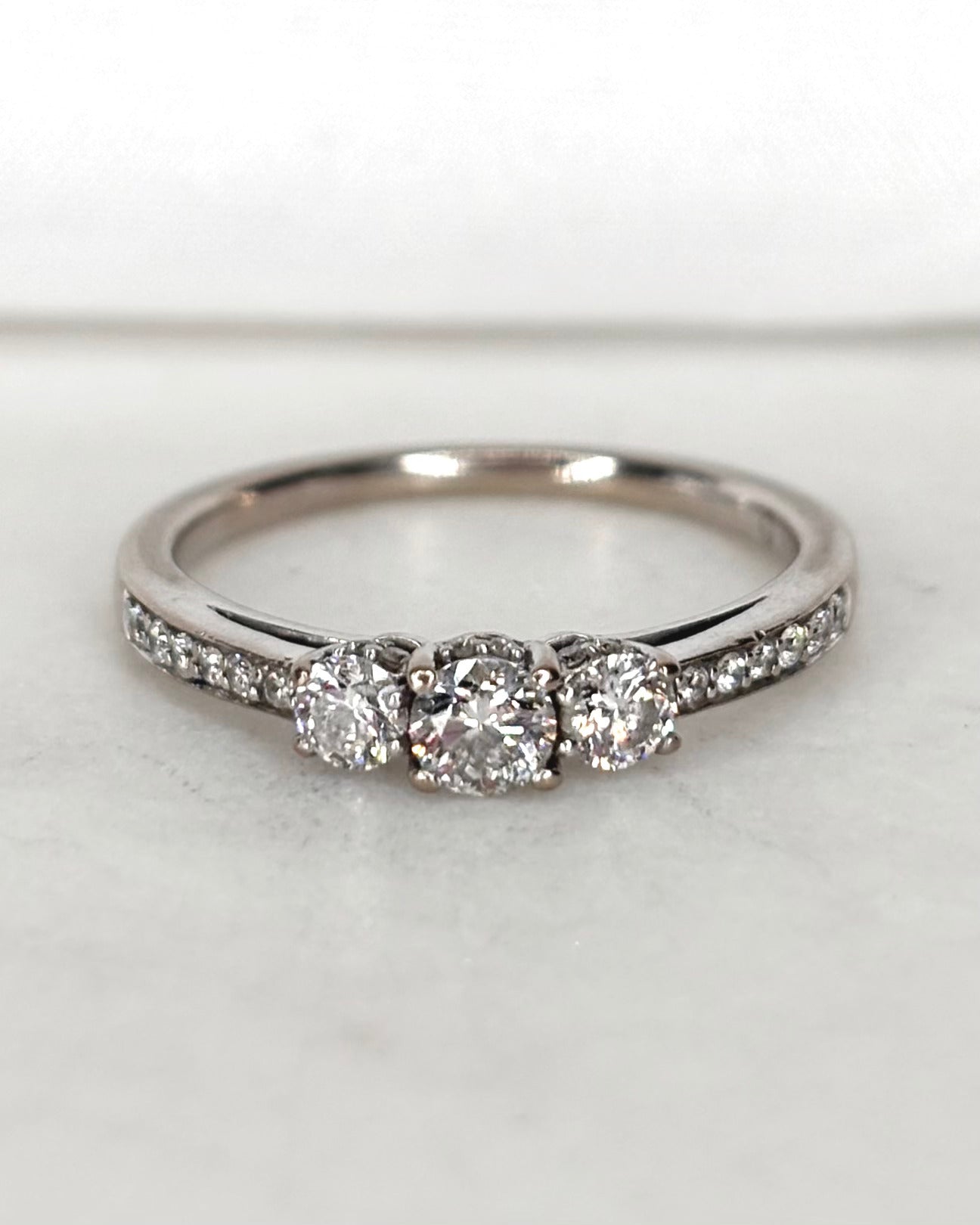 Bague Trilogie Diamants &quot;Inaya&quot;