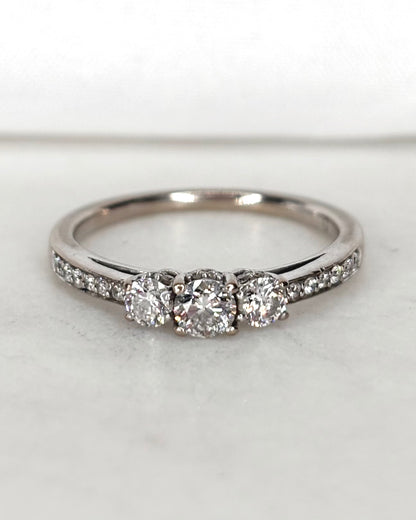 Bague Trilogie Diamants &quot;Inaya&quot;