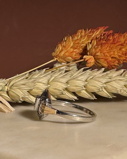 Bague Art-déco Diamants &quot;Nora&quot;