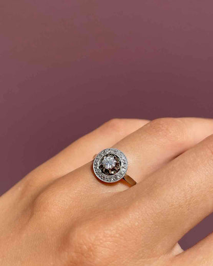 Bague Art Déco 17 Diamants &quot;Nina&quot;