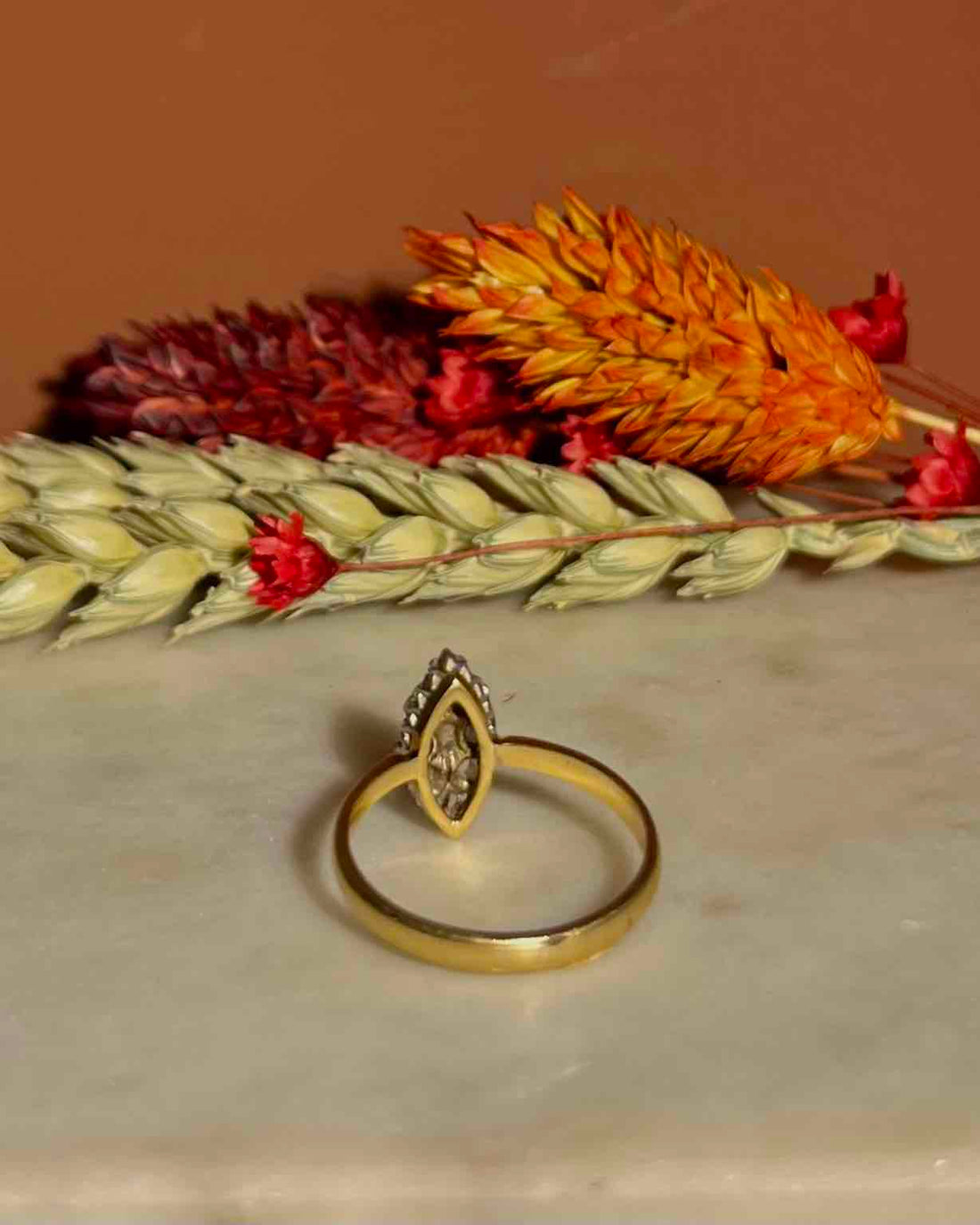 Bague Diamants Art-déco vintage &quot;Teresa&quot;