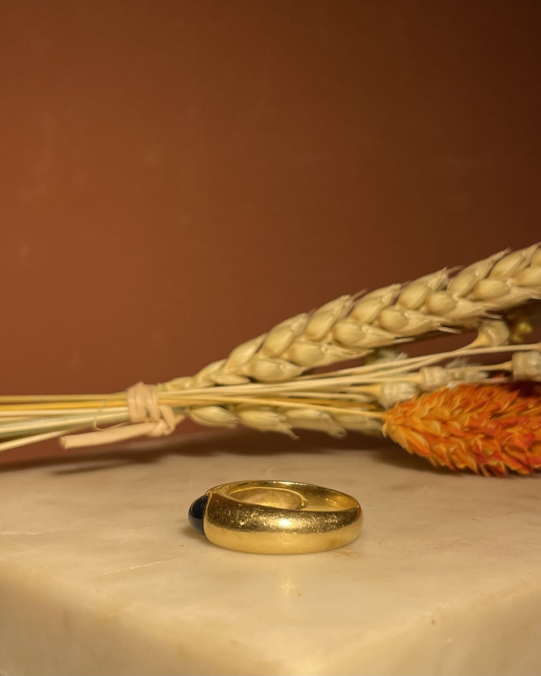 Bague Jonc Saphir "Chendra"