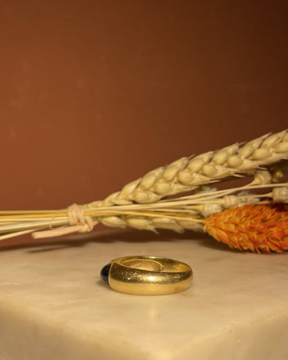 Bague Jonc Saphir &quot;Chendra&quot;