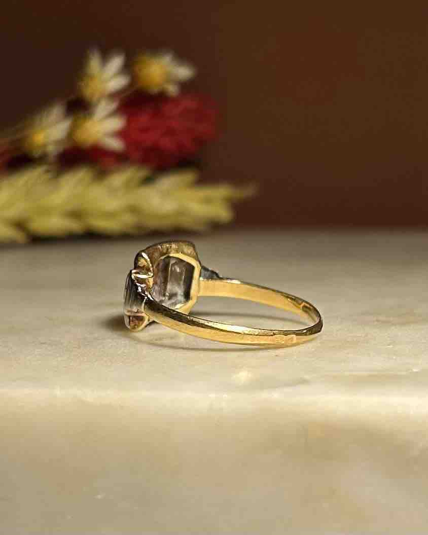 Bague Art-déco Diamant "Oumaïma"