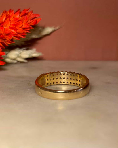 &quot;Luce&quot; 33 Diamond River Ring