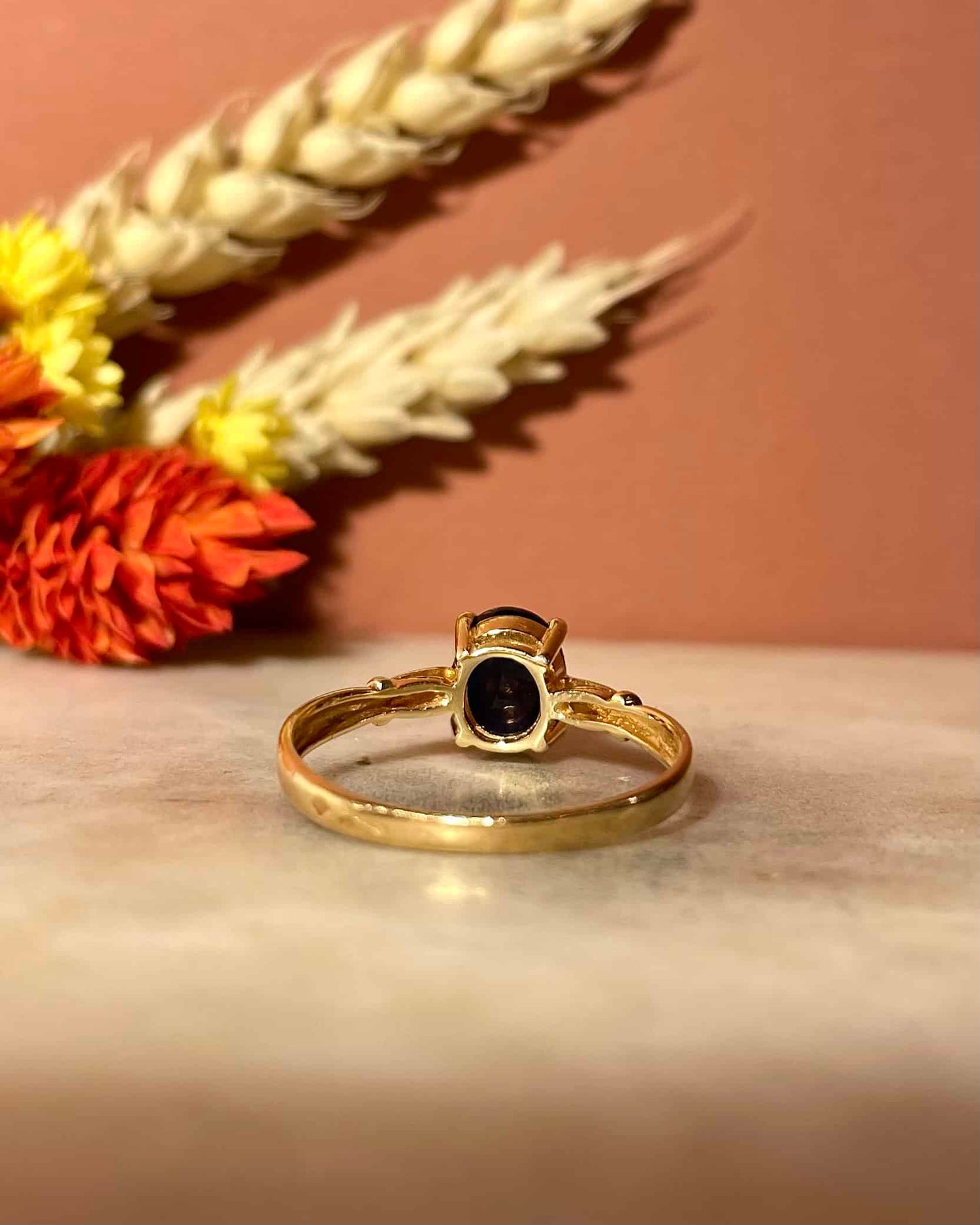 Bague Solitaire Saphir 1.20 carat &quot;Marianne&quot;