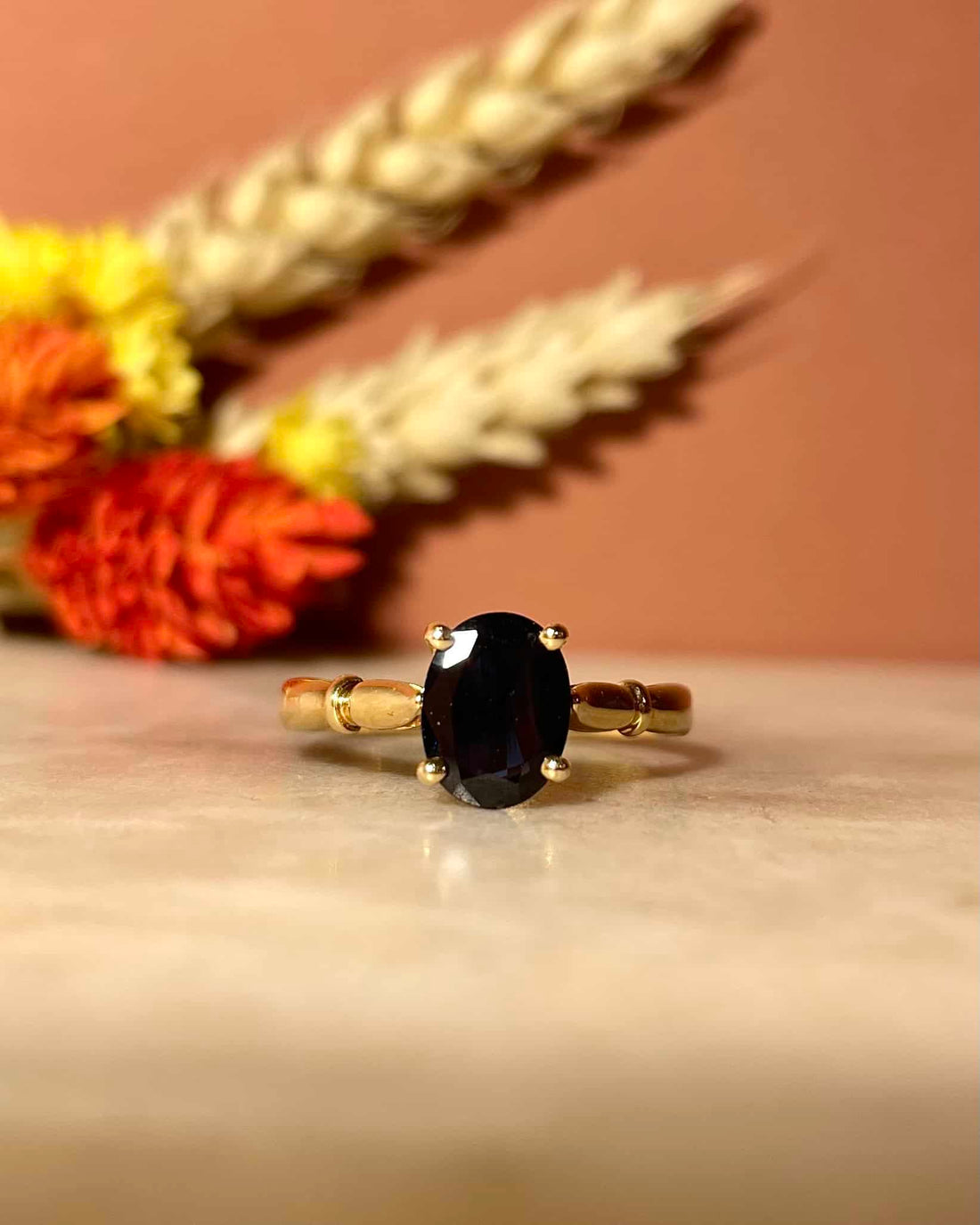 Bague Solitaire Saphir 1.20 carat &quot;Marianne&quot;