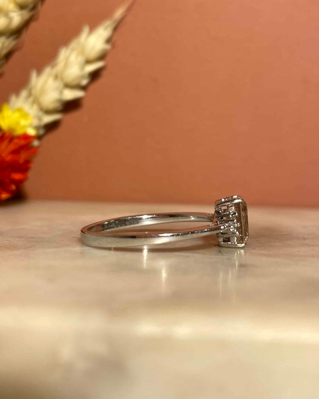 Bague Trilogie Turkizite 1 Carat &amp; 6 Diamants &quot;Bambi&quot;