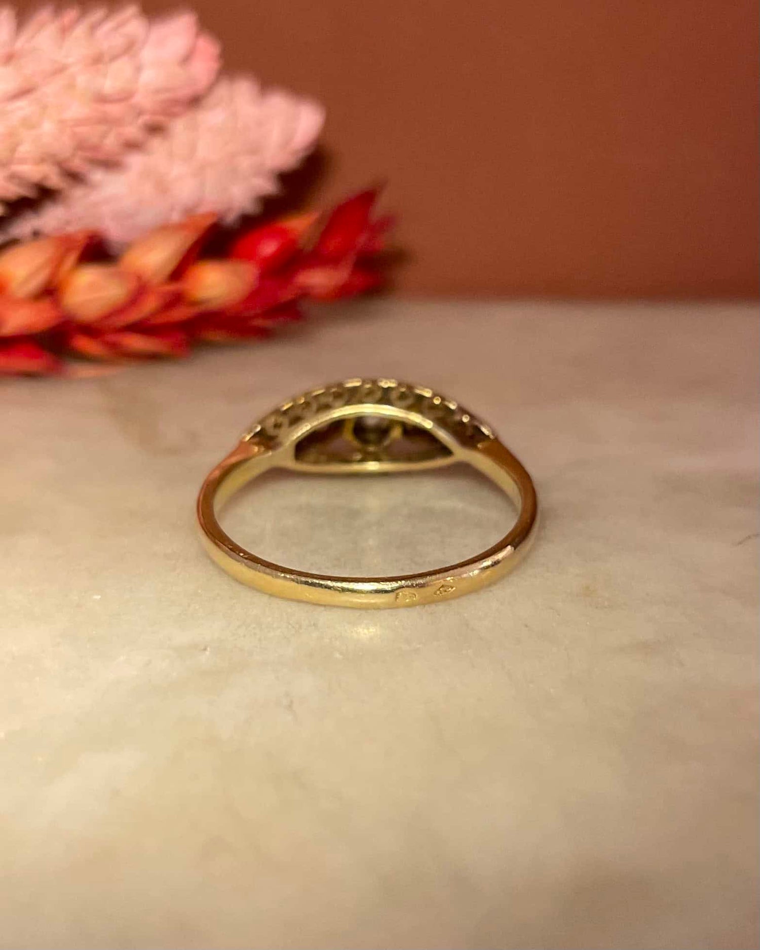Bague Art déco Diamants Vintage &quot;Linnea&quot;