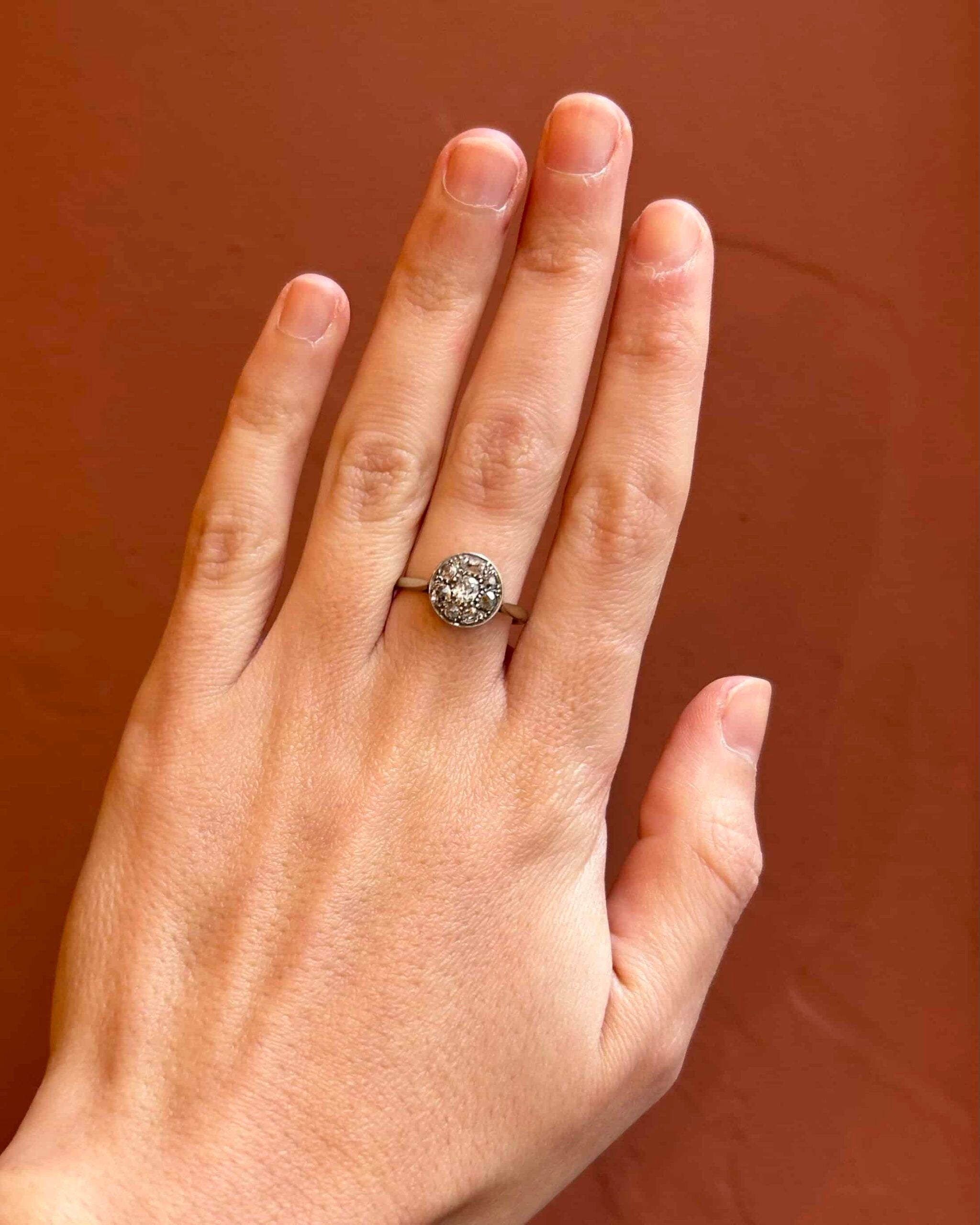 Bague Art-Déco 1930 Diamants "Tallulah"