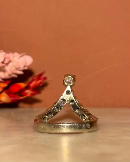 Bague Diadème 10 Diamants 1.15 carat &quot;Donatella&quot;