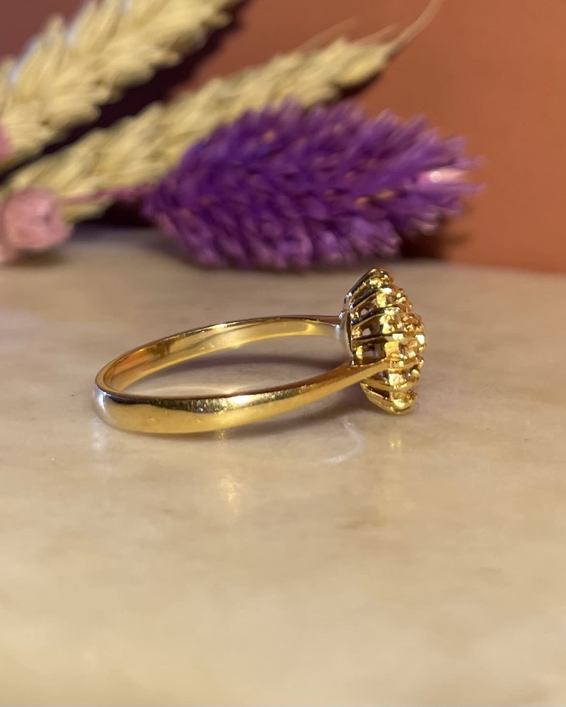 Bague Marguerite 25 Diamants 0.26 carat "Jones"