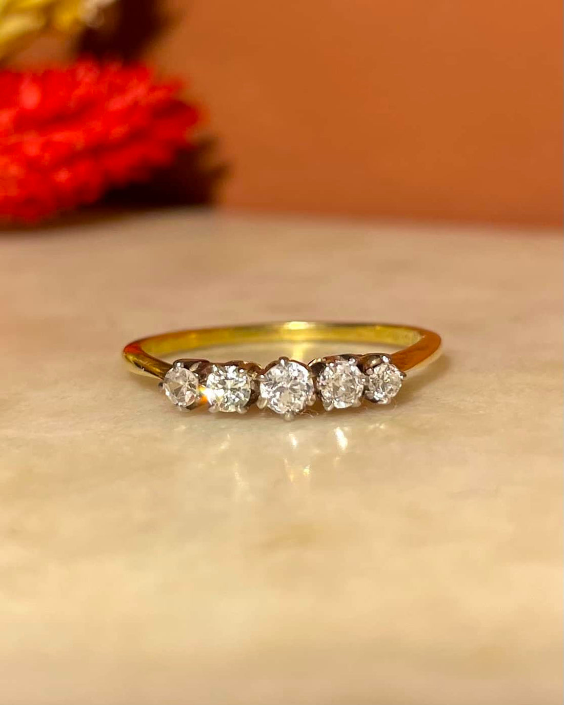 Bague Rivière Diamants 0.30 carat &quot;Raven&quot;