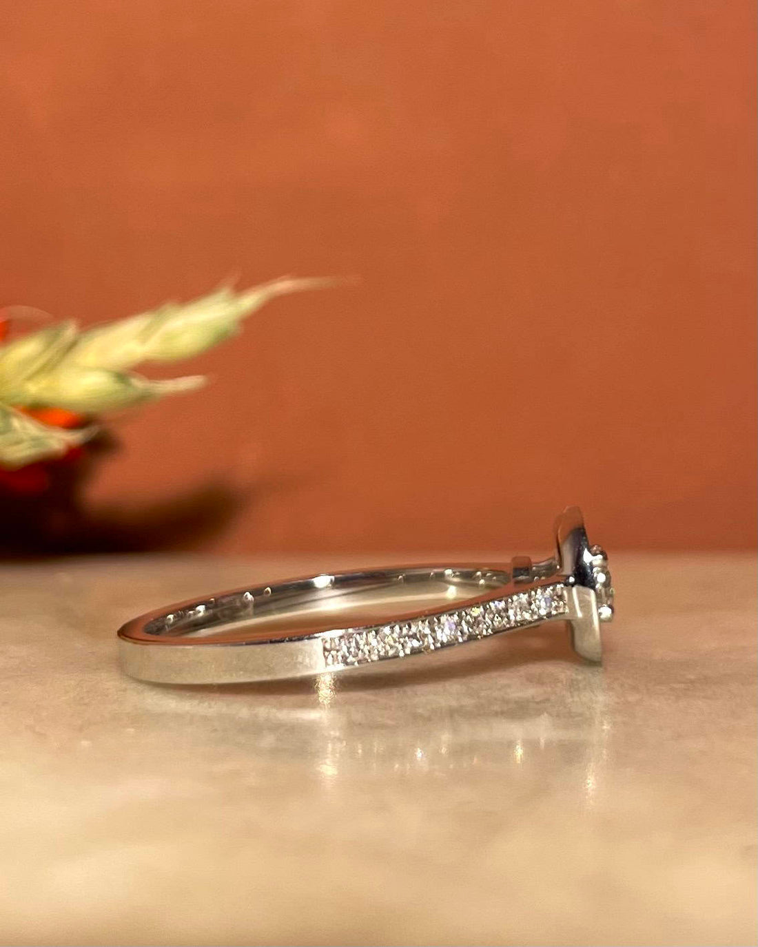 Bague Solitaire 31 Diamants &quot;Vivienna&quot;
