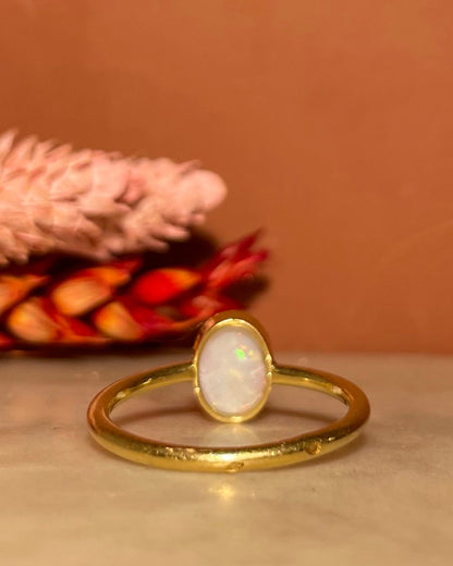 Bague Vintage Opale &quot;Hania&quot;